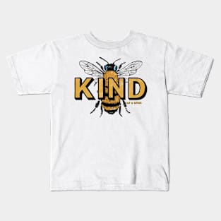 Be Kind Of A Bitch retro Funny cute Sarcastic Quote Kids T-Shirt